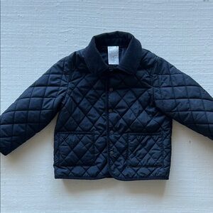 Uniqlo Kids Black Quilted Puffer Jacket